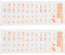 Fopytu 2 Pcs Stickers De Clavier Coréen Universel, Remplacement des Autocollants De Clavier De Lettre Coréenne pour Ordinateur Portable Pc Ordinateur
