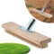 YIDM Scopa Metallica per Giardino: Spazzola Metallica, Scopa in Filo Metallico da 30 cm, Scopa Metallica per Giardino, Spazzola per Esterni per Rimuovere Muschio da Giardino Erbacce Macchie Ostinate