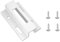 Patio Sliding Door Keeper／Hook Style Latch／E 2124 Latch Lock Replacement Pella,Micron 1200 Series,Viking Doors and Other Sliding Glass Doors,Extruded Aluminum (White) (1 Pack)