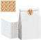 50 Stück Papiertüten Weiß,Brottüten Papier,Papiertüten Klein Weiß 24 x 13 x 8cm,Geschenktüten Papier,Weiße Papiertüten Klein für Party, Geburtstag,Hochzeit (50)