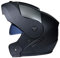 Baymate Motorradhelm Integralhelm Atmungsaktiv Winddicht Regenfest Sturz Helm mit Einstellbar Sonnenblende für Damen Herren