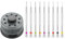Ubxvamm Uhrmacher-Schraubendreher-Set, 0,8 mm - 2,0 mm, für Schmuck, Uhren, Brillen, Reparatur, Elektronik, Schlitzschraubendreher, 9-teilig