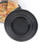 Pizza Pan Set of 6, 5/6/7/8/9/10in Non Stick Carbon Steel Bakeware Pizza Pan Round Pizza Circular Baking Tray for Home Restaurant Kitchen Baking Supplies.