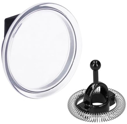 Milk Frother Replacement Whisk for Aeroccino 3/4, Replacement Parts for Milk Frother, Replacement Whisk and Milk Frother Lid for Perfect Milk Foam, Cappuccino and Latte Macchiato (A)
