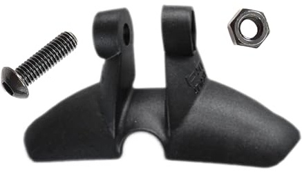 Generisch Universal Fahrrad Halterung für Frontlicht Kompatibel mit Allen gängigen Fahrradlampen – für MTB, E-Bike & Rennrad | Scheinwerferhalter (Halterung für Suntour Federgabeln CR9 + NCX)