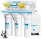 Geekpure 6-stage sistema de filtro de agua de ósmosis inversa con diferentes minerales filter-75gpd