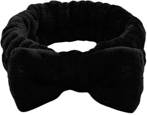 Mentin Bandeau cheveux Femme Pour le maquillage et les soins du visage, Tête de Douche Wrap Hairband Visage SPA élastique (10#)