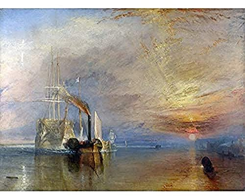 Turner The Fighting Temeraire Ship Painting Unframed Wall Art Print Poster Home Decor Premium