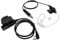 Walkie-talkie Earpiece,K-head PTT Military level/effective radiation protection/Acoustic Tube Earpiece with NATO plug,Air Duct In-ear Headset