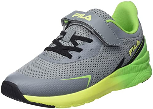 FILA Unisex Kinder Laufschuh Crusher V Kids, Monument Safety Yellow, 29 EU
