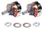 BEIEM 2Pcs 500K Ohm Single Linear Taper Potentiometer mit ein/-Schalter