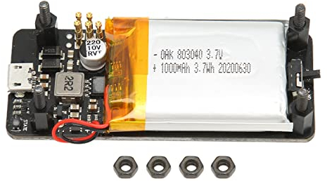 VBESTLIFE UPS Power Supply for Raspberry Pi Zero, UPS Lite V1.2 UPS HAT Board, 400mA Charging 1000mAh Battery