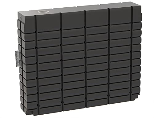 ThinTanks Regenwassertank Wandtank Thin Tank 2000 Liter schmale Regentonne mit 47cm (Espresso Schwarz)