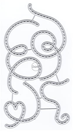 DzIxY Biegen Blumen Muster Metall Stanzformen für Kartenherstellung Kit Prägepapier Stanzformen Scrapbook Maschine Schablonen Aufbewahrungstaschen Zubehör