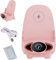 XUEQI Mini-Stuhl, kabelloses Schnellladegerät, multifunktionaler Telefonhalter, tragbare, verbesserte vertikale kabellose Desktop-Universalhalterung mit Musikfunktion (Pink)