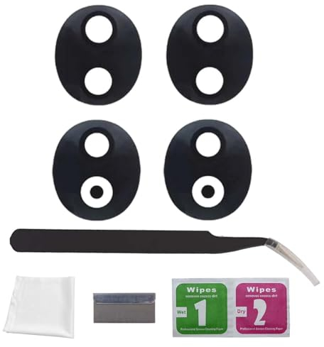 Eonpam 2 Pack Cristal Cámara para Honor 90 Lente Camara Trasera Reemplazo de Vidrio + Kit de Reparación