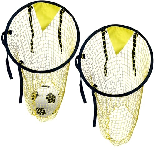 Football Target Net Top Bins Football Targets Football Net Football Goal Foldable Soccer Field Nets Target for Improving Shooting,Easy to Attach and Detach