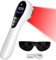 Cozion Near Red Light Device, Infrared Light Lamp for Human/Pets, Handheld Cold Red Infrared Light evice for Joint, Knee, Shoulder, Muscle, 5/10/15/20 Timer and Adjustable(3 x 808nm & 14 x 650nm)