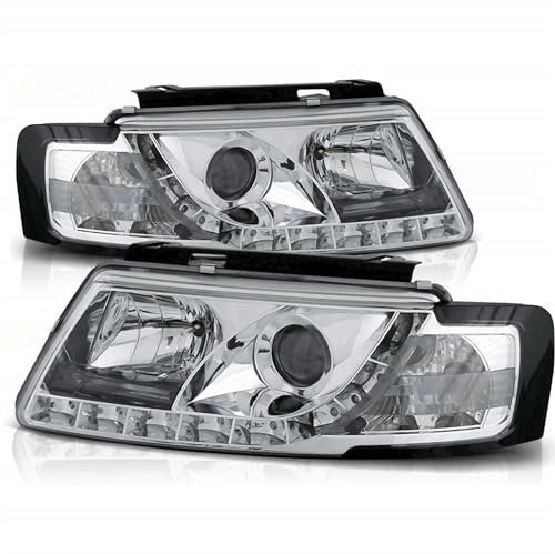 Tuning-Tec Für VW Passat 3B LED Scheinwerfer in chrom