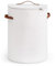 Wuciray Corbeille Panier Bac à Linge Sale Pliage en Coton Tissé avec Couvercle Panier Jouet de Rangement Corbeille a Linge avec Couvercle Panier a Linge Panier de Rangement Bac Linge Sale 58L