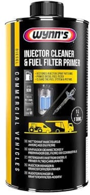 Wynn's Diesel Injector Cleaner & Fuel Filter Primer - Restores Spray Pattern & Cleans Entire Fuel System - Improves Power & Reduces Diesel Knock - 1L