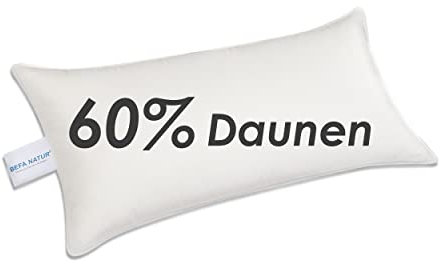 BEFA NATUR Daunenkissen 50x70 cm aus 60% Daune und 40% Federn, Öko-Tex 100 Klasse 1 Zertifiziert, Downpass - Programm und Preise für Hotellerie und Geschäftskunden