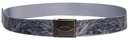 Oakley Herren Ellipse Web Belt Gürtel, Allover-Print Mountain Black Cement, Einheitsgröße