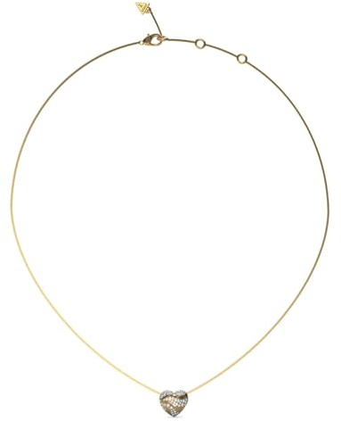 GUESS Damen-Kette Herz Goldfarben JUBN04501JWYGT-U