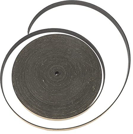 Levemolo 12mm Eva Foam Strip Sealing Tape Roll 10m for Speaker Soundproofing and Air Insulation, Speaker Seal Gasket Tape for Audio Equipment