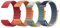 JSTHHTT 4 Pack Pulseras Elásticas Ajustables de Nylon Deportivo de Repuesto, Correa Reloj 22mm, Correa Deportiva de Nylon Trenzado, Correas Reloj Inteligente, Correa 22mm Smartwatch, Correas de Reloj