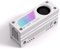 EZDIY-FAB Shield ARGB M.2 SSD Heatsink with Build-in 20mm PWM Fan, Premium Aluminum Design,5V 3-Pin ARGB Sync, High-Performance SSD Cooler for M.2 2280-White-1 Pack