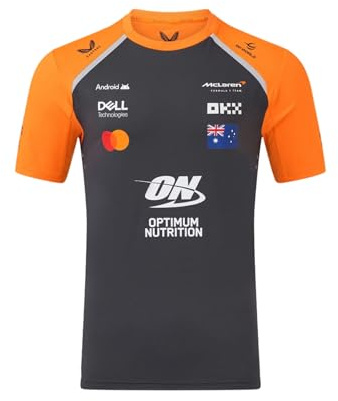 Castore McLaren F1 Men's 2025 Oscar Piastri Team Set Up T-Shirt
