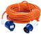 Status Prolunga da 25 m, 16 A/230 V, cavo arancione da 1,5 mm, IP44 resistente alle intemperie, ideale per campeggio, roulotte, camper e cantieri (25M16A1.51PK4)