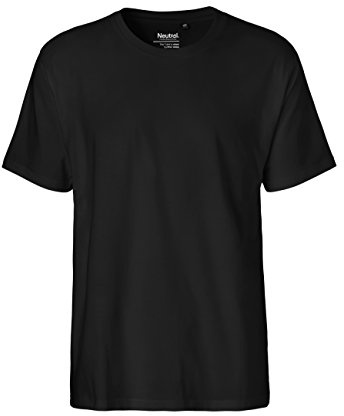 Neutral Mens Classic T-Shirt, Größe:L, Farbe:Black