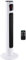 HOMCOM 38'' Freestanding Tower Fan, 3 Speed 3 Mode, 12h Timer, 70 Degree Oscillation, LED Panel, 5M Remote Controller, White