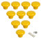 SeeRaphee Ceramic Round Cabinet Handles Drawer Pulls Round Door Knobs for Kid's Room Bedroom Door Cabinet Cupboard Wardrobe Pulls-10 Pack
