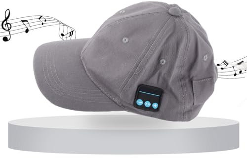FTVOGUE Wireless Headphone Hat 4.2 Blue-Tooth Headsets Hat for Music Sport Running Baseball