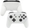 eXtremeRate Cover Grip Impugnature Guscio Case Scocca Ricambio per Nintendo Switch Pro Controller Joystick(Controller Non Incluso)-Bianco