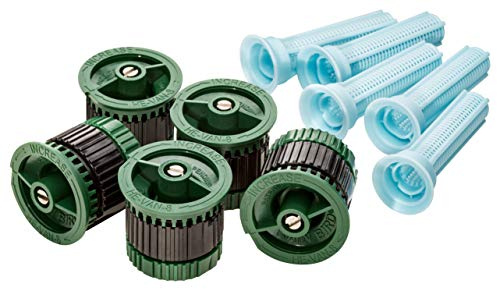 Rain Bird HEVAN085PK - Boquilla de pulverización de Alta eficiencia, patrón Ajustable de 0° a 360°, Distancia de pulverización de 5 pies a 8 pies, Paquete de 5