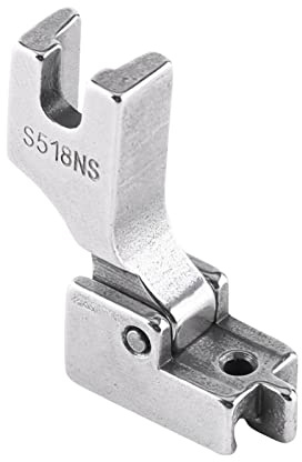 1PCS Unsichtbarer Reißverschluss Fuß Nähmaschine Reißverschluss Nähfuß für industriellen Flachbett Ersatz S518NS