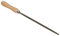 KOTARBAU® Lime d'atelier ronde - Longueur : 200 mm - Coupe 3 (fine) - Lime à main ronde en métal pour traitement grossier du métal.