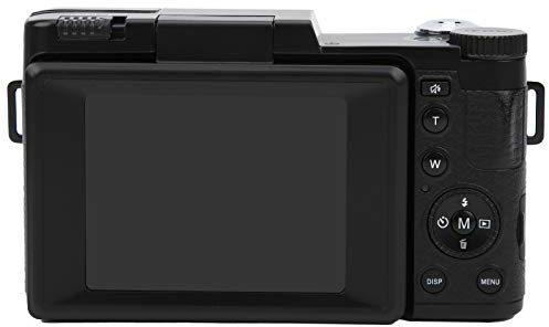 Cámara Digital WiFi Pantalla LCD De 3 Pulgadas Rotación De 180 Grados Cámara Compacta Digital 2.7k Mini Cámara De Video para Niños Adultos Principiantes Compactas Cámaras Digitales Holiday Gifts