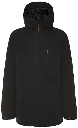 Protest Komodon Herren Snowjacket Jacke, True Black, M