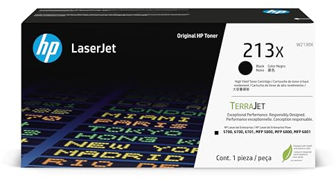 HP 213X Schwarz Original Laserjet-Tonerkartusche mit hoher Reichweite