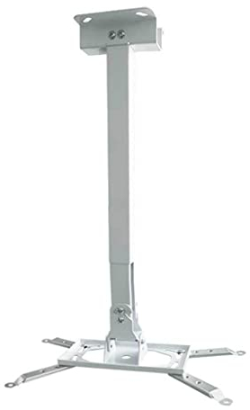 Projektorhalterung Wandmontierter Projektorhalterung verdicktes Teleskop-Quadratrohr 15.74bis 24.80 Deckenprojektoraufhänger Universal Sessende Decke Projektor Wandregal Stativregal