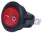 Peowuieu Interruptor basculante Bipolar ON OFF Rojo de 3 de 220V