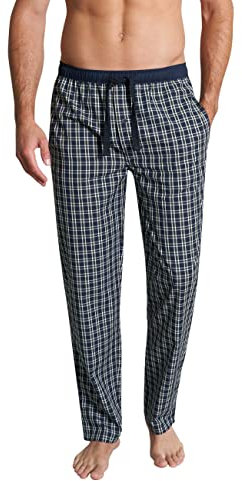 TOM TAILOR Herren Lange-Hose grün kariert 48