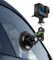 REYGEAK in alluminio Supporto a ventosa per impieghi gravosi, con supporto per telefono per GoPro/Insta360 /Mirrorless Camera, sul finestrino dell'auto, forte supporto a ventosa per auto parabrezza