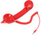 Telefonhörer Für Handy, Telefonhörer, Retro-Telefonhörer Retro-3,5-mm-Telefonhörer Telefon Handset Micro Retro Handyhörer für Smartphones und Handys Handyempfänger