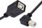 CY USB 2.0 B Tipo maschio a femmina Cavo di prolunga ad angolo retto 90 gradi 20 cm per stampante Scanner Disk